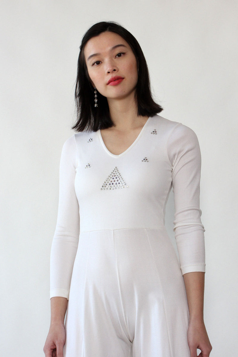 Manchester Embellished Palazzo Jumpsuit XS/S