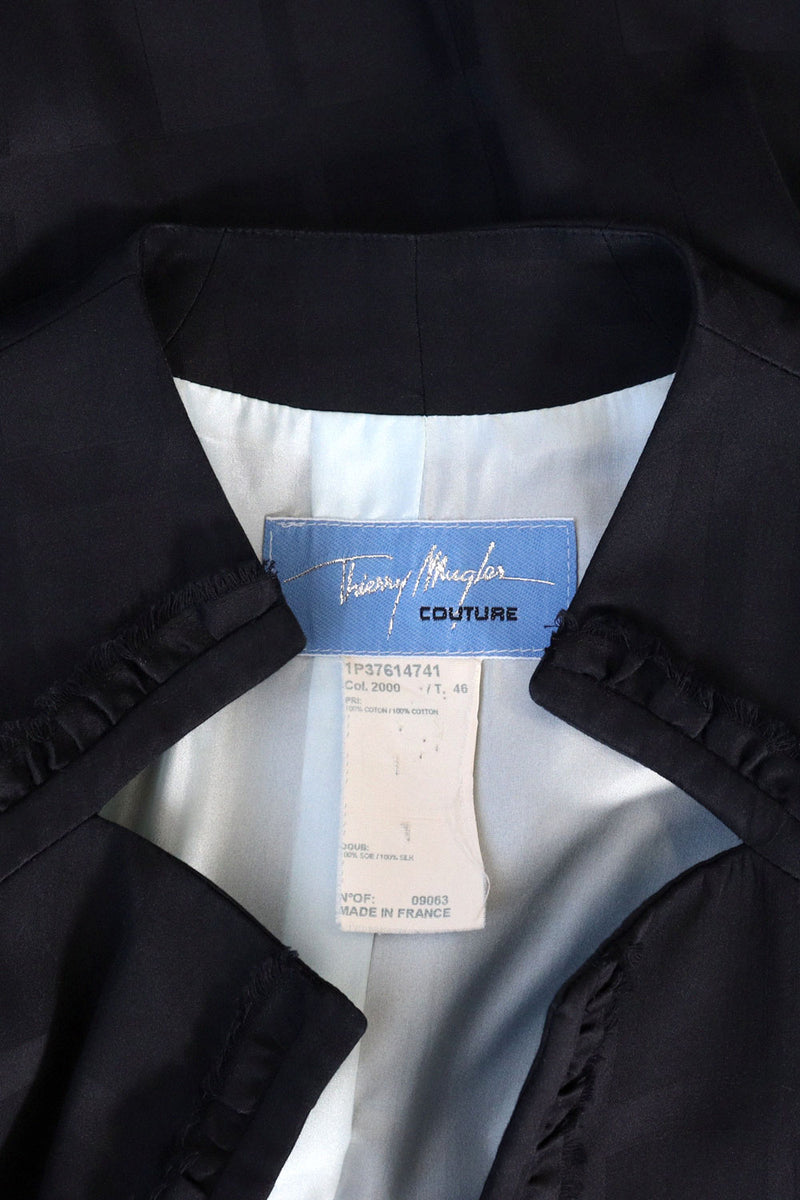 Thierry Mugler Deconstructed Skirt Suit