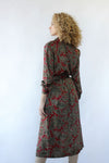 Bonnie Paisley Flare Dress S/M