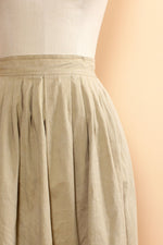 Ann Taylor Khaki Pioneer Skirt S