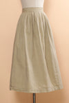 Ann Taylor Khaki Pioneer Skirt S