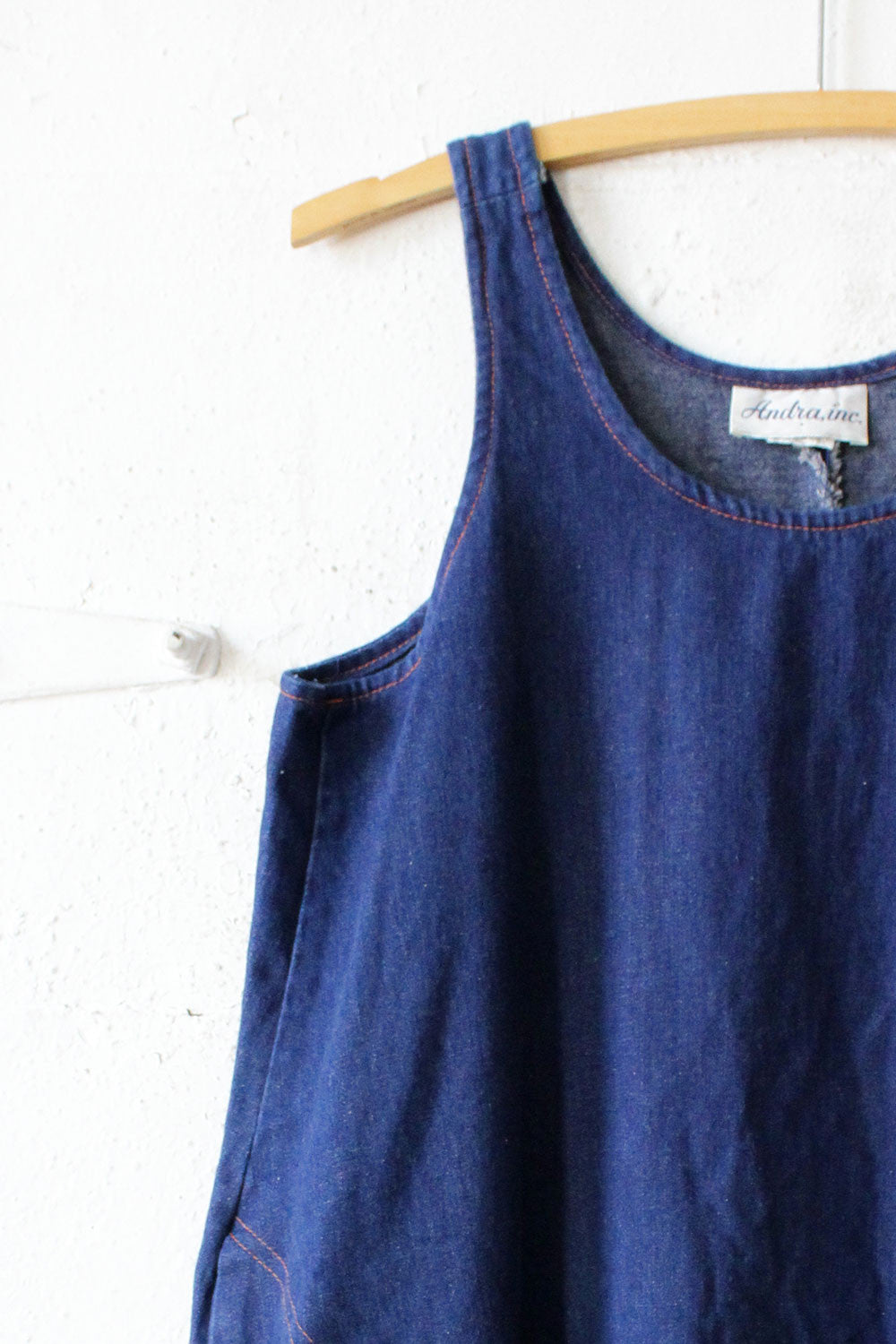 denim tent 70s Denim Tent Dress S/M – OMNIA