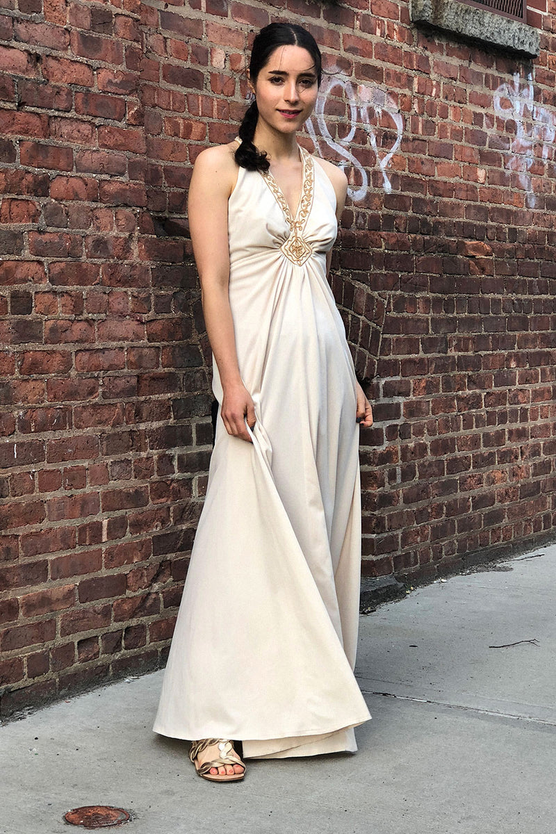 Jute Trim Maxi Dress XS/S