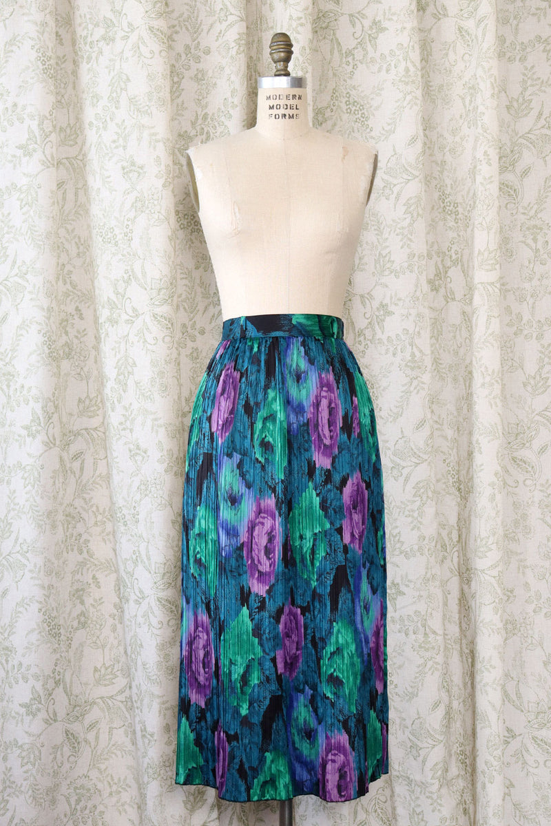 Gerry Weber Pleated Floral Midi S