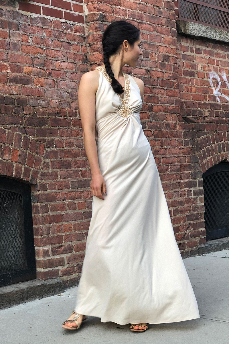 Jute Trim Maxi Dress XS/S