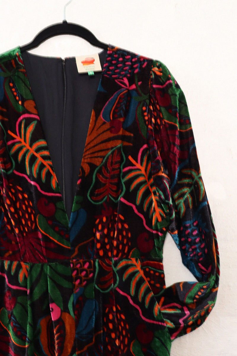 Farm Rio Velvet Jumpsuit
