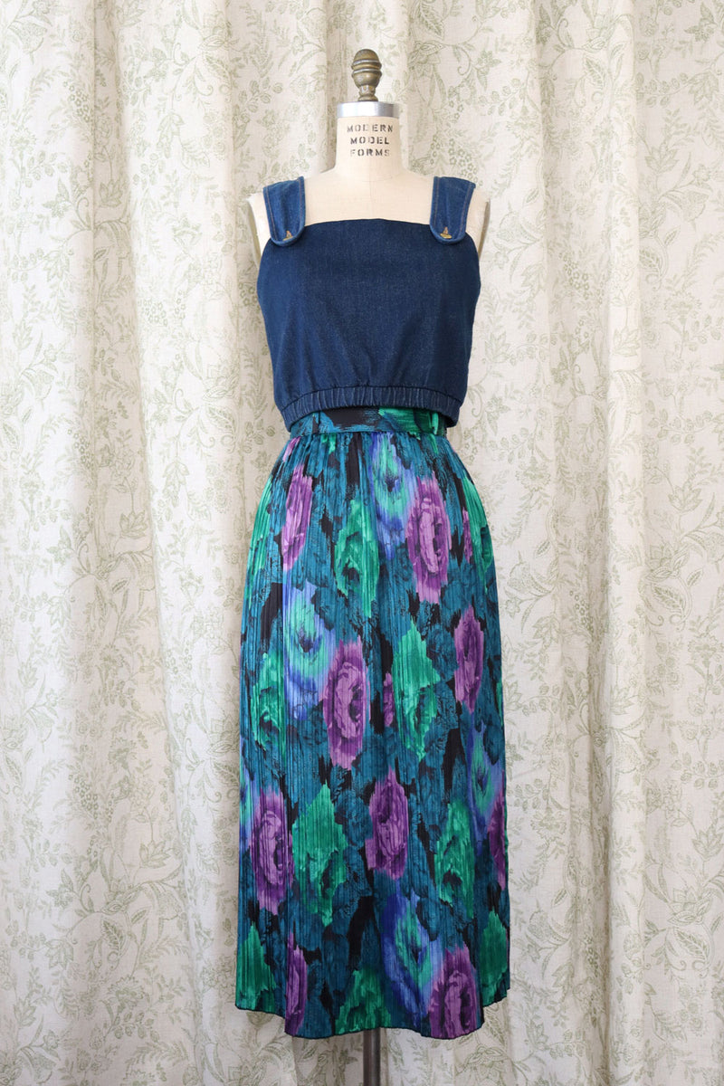 Gerry Weber Pleated Floral Midi S
