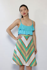 Carnival Chevron Skirt M