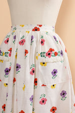 Polly Pocket Full Floral Skirt S