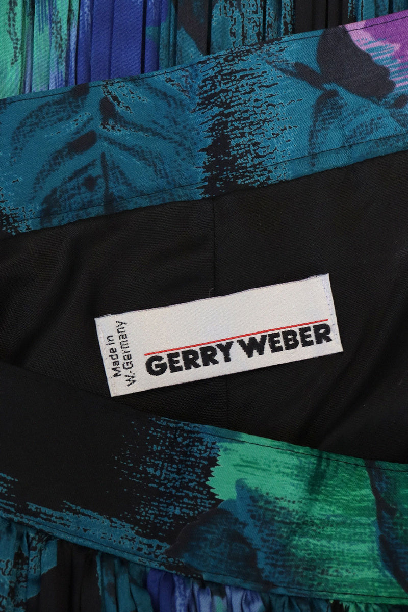 Gerry Weber Pleated Floral Midi S