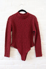 Merlot Lace Bodysuit M/L