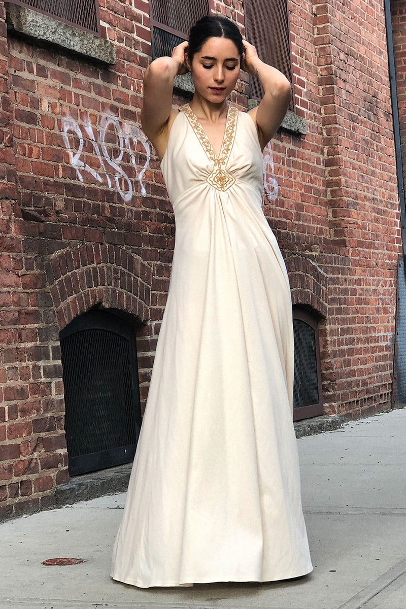 Jute Trim Maxi Dress XS/S