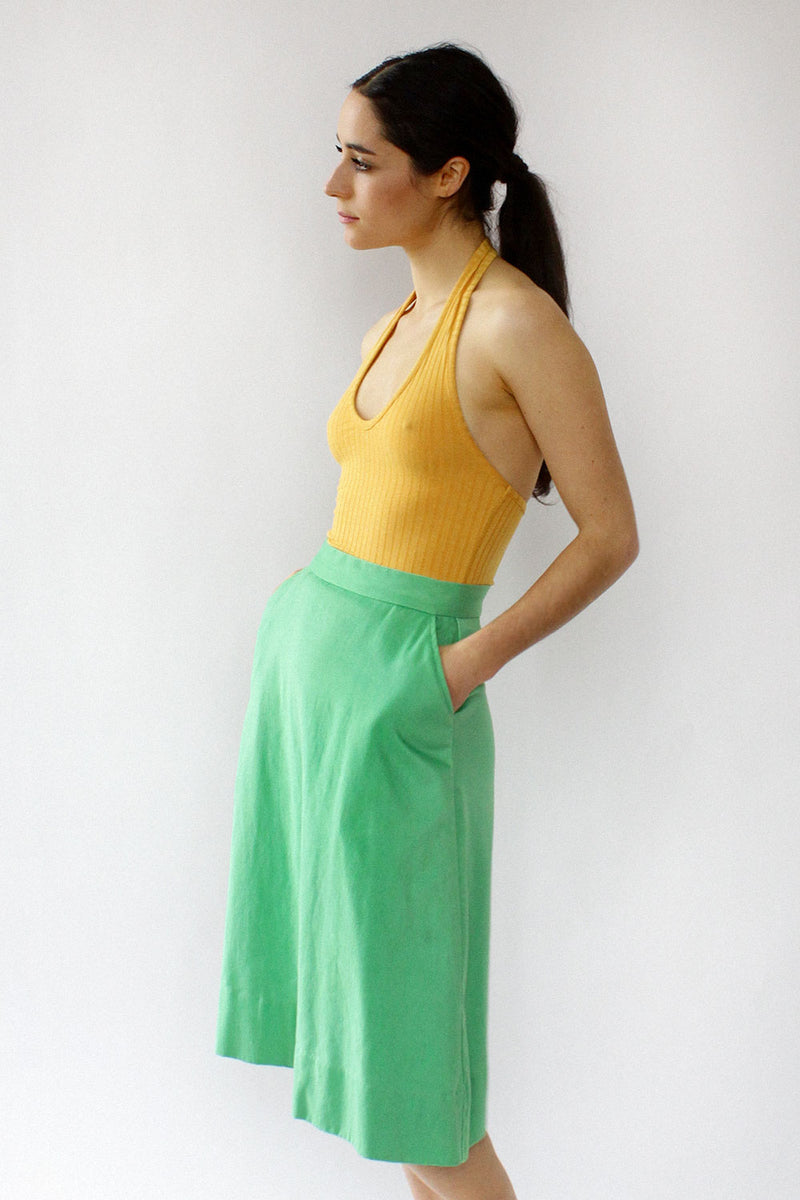 Grass Green Skirt XS