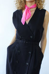 Brooks Brothers Pinstripe Vest-Dress L