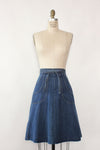 Lizz Denim Wrap Skirt XS/S