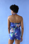 Hawaiian Floral Playsuit S