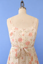 Gunne Sax Rose Bush Lace-up Dress XS/S
