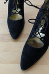 Walter Steiger Lace-up Open Booties 6.5