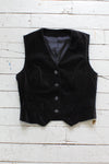 Black Velvet Vest XS/S