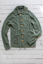 Sage 70s Cardigan