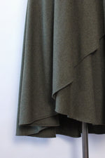 Bravo Army Green Flare Skirt M/L