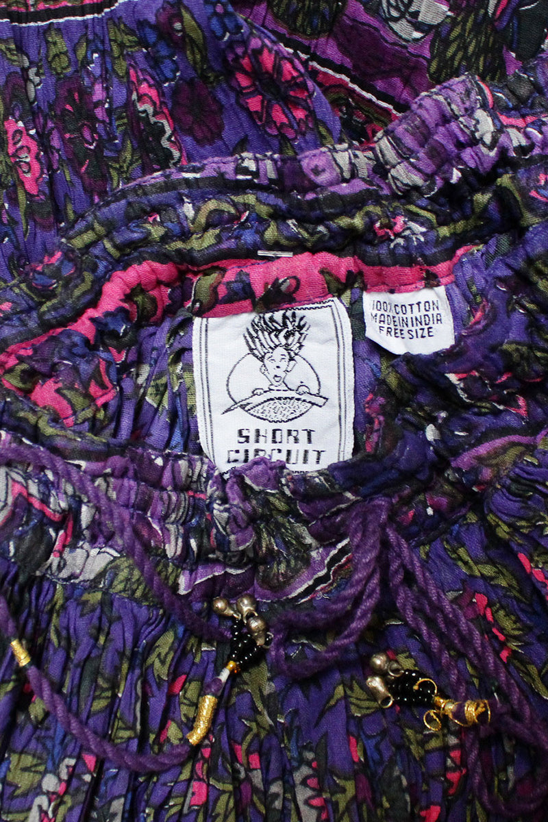 Elephant Crinkle Skirt