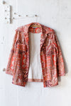 Kilim Print Shirt-Jacket S