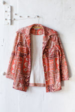 Kilim Print Shirt-Jacket S