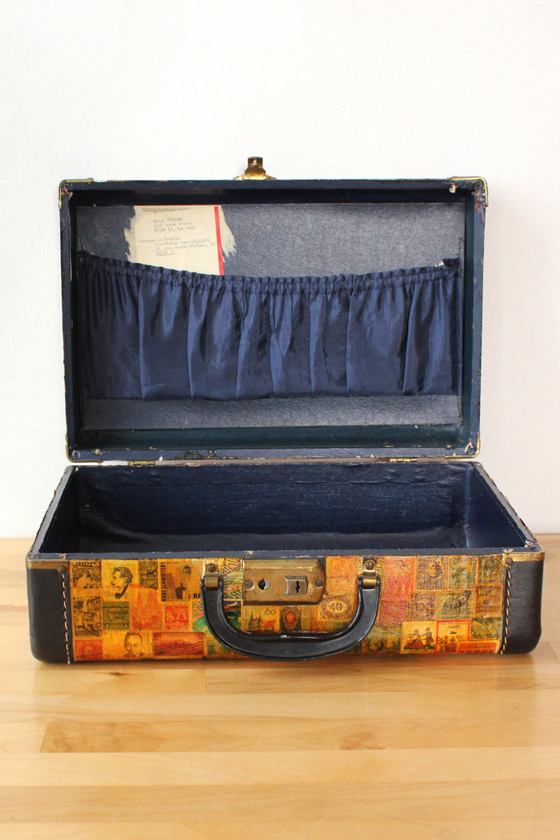 Ethel's Stamp Decoupage Suitcase