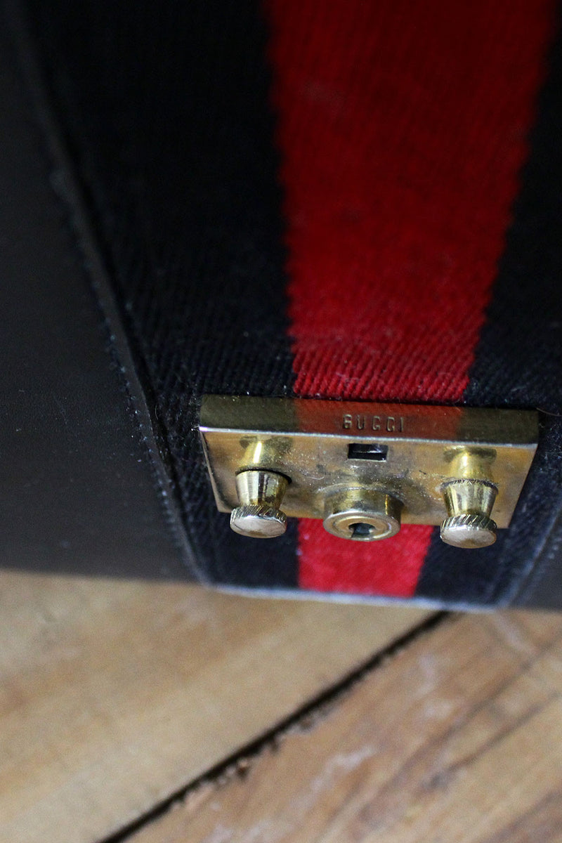 Vintage Gucci Keylock Striped Handbag – OMNIA