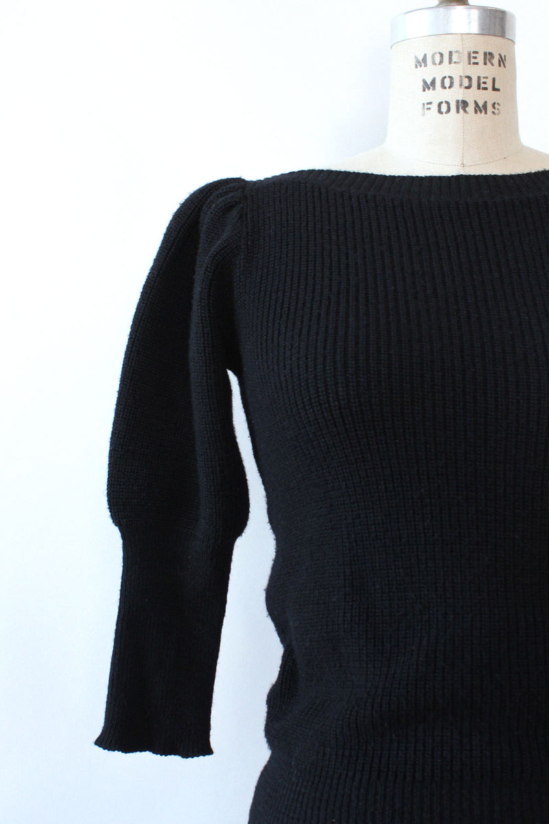 Eric Scott Puff Sweater XS-M