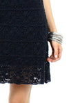 Brussels crochet floral lace dress S/M