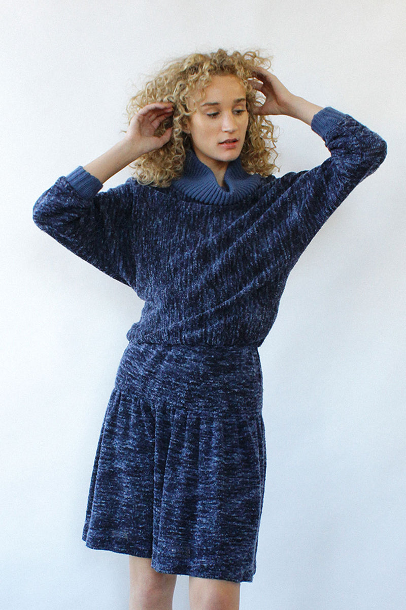 Nubby Knit Sweaterdress XS-M
