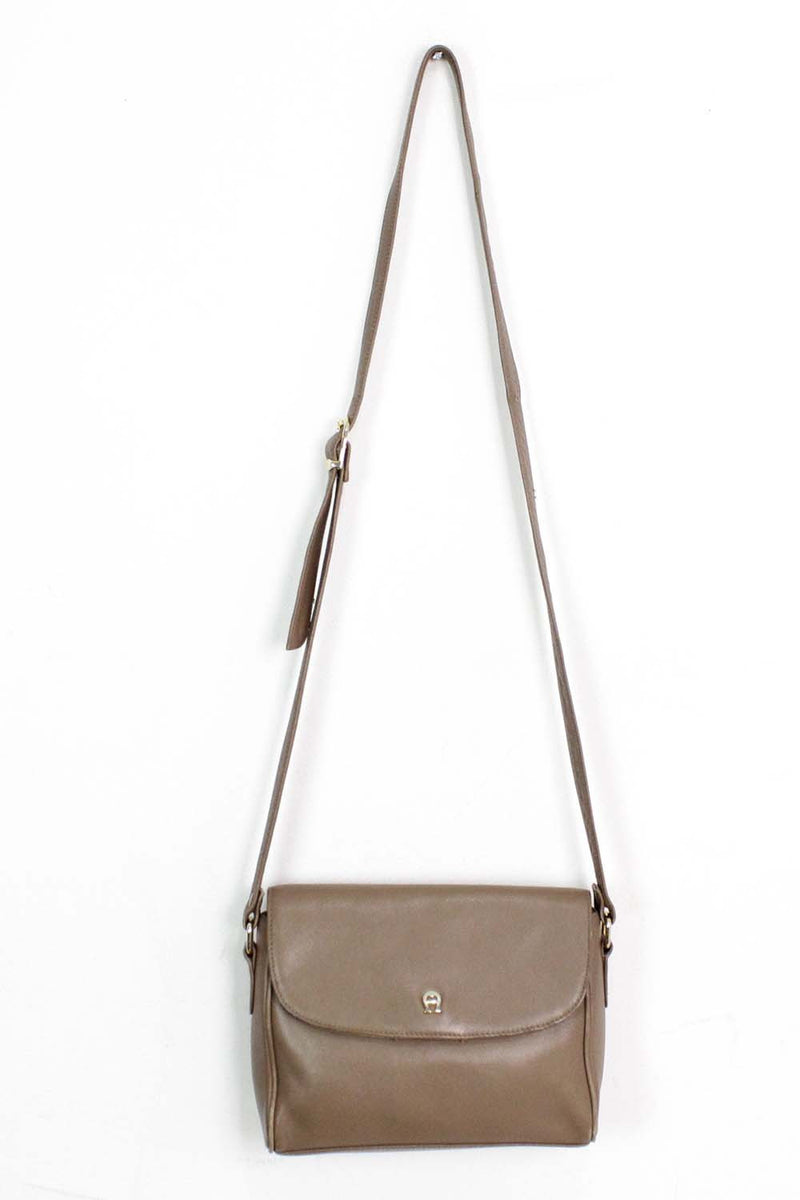 ~ Marked Down ~ Aigner Taupe Crossbody Bag