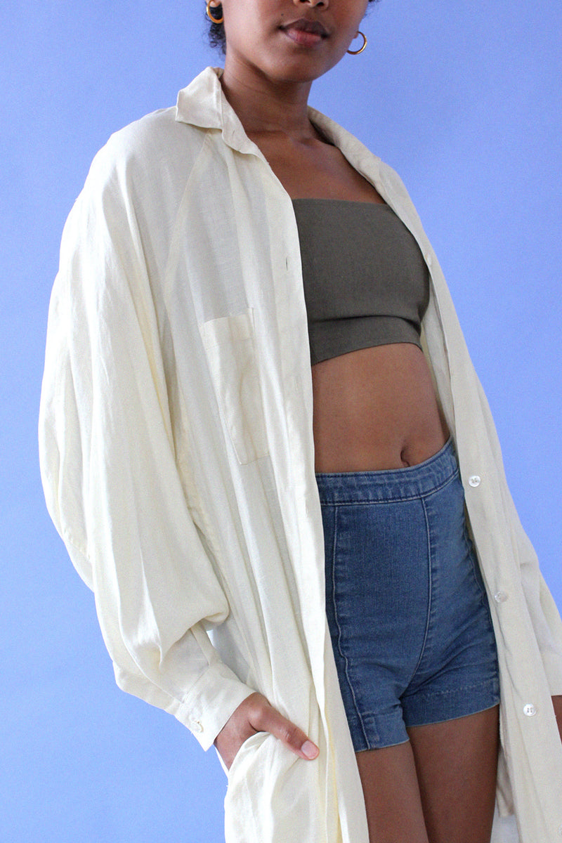 Harvé Benard Linen Duster S-L