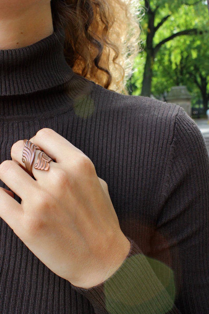 Copper Flute Ring