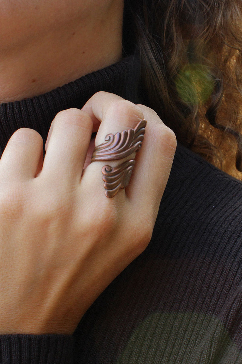 Copper Flute Ring