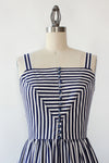 Stripe City Cotton Dress S