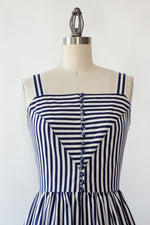 Stripe City Cotton Dress S