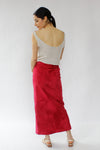 Forenza Berry Suede Maxi XS