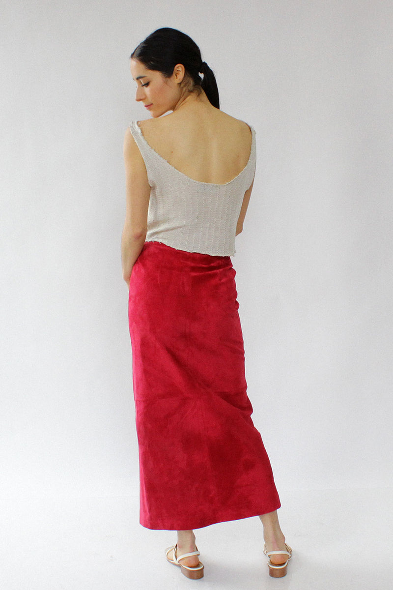 Forenza Berry Suede Maxi XS