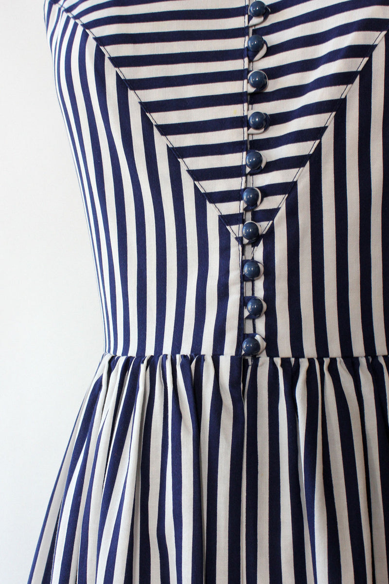 Stripe City Cotton Dress S