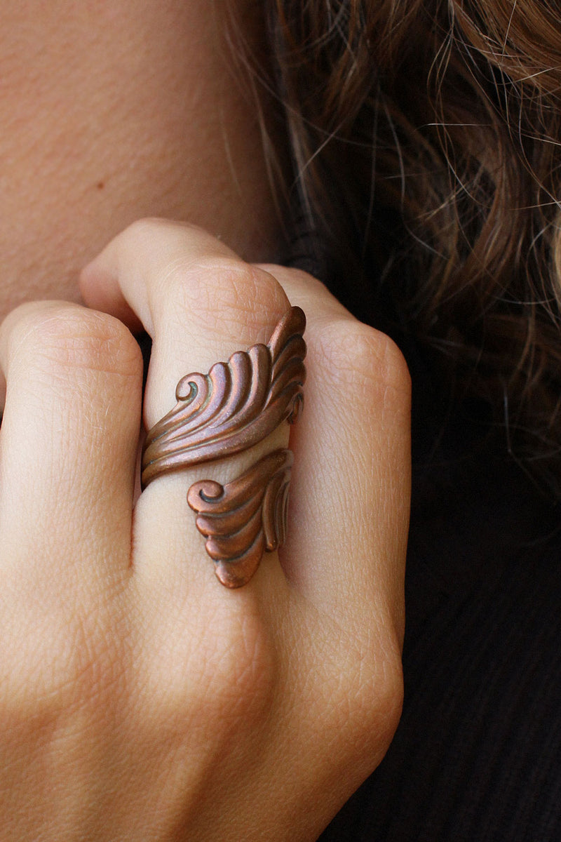 Copper Flute Ring