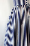 Stripe City Cotton Dress S