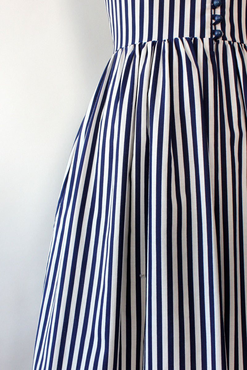 Stripe City Cotton Dress S