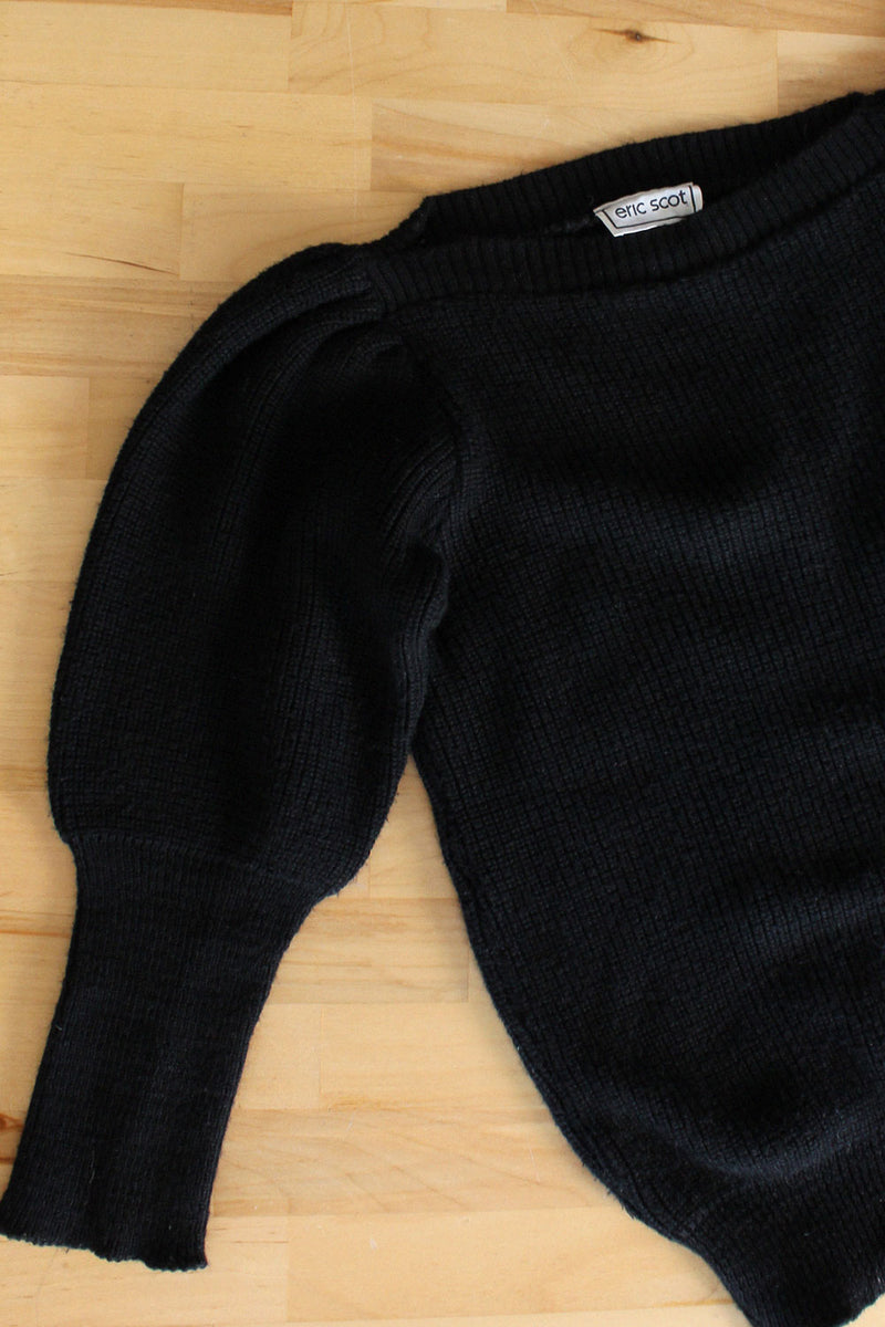 Eric Scott Puff Sweater XS-M