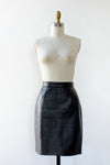 Buttery Leather Mini Skirt S