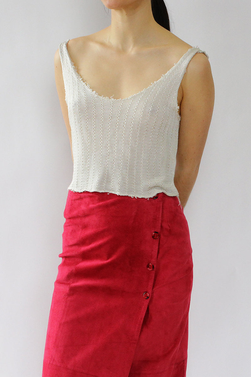 Forenza Berry Suede Maxi XS
