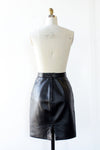 Buttery Leather Mini Skirt S