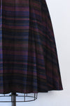Kayo Striped Pleat Skirt M